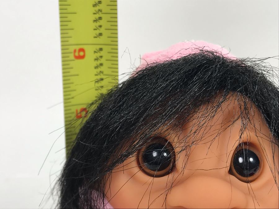 (6) Vintage DAM Troll Dolls By Thomas Dam From Denmark Troll Company (2) 6'H (4) 3'H [Photo 13]