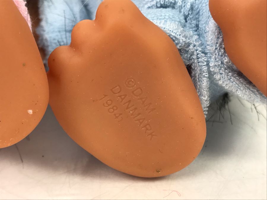 (6) Vintage DAM Troll Dolls By Thomas Dam From Denmark Troll Company (2) 6'H (4) 3'H [Photo 12]