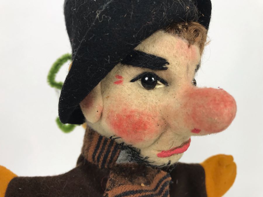 New With Tags Vintage Germany Kersa Nr. 261 Tramp Hand Puppet [Photo 3]