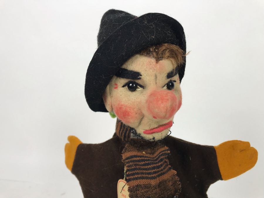 New With Tags Vintage Germany Kersa Nr. 261 Tramp Hand Puppet [Photo 4]