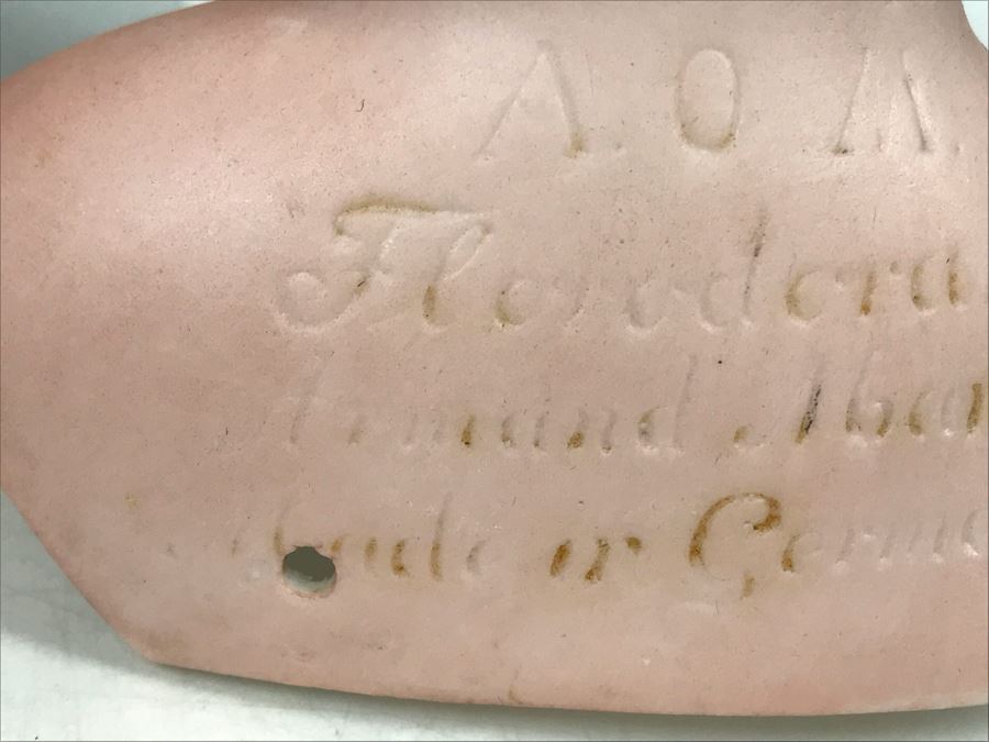 Vintage 24' Armand Marseille German Doll With Stand (C), Armand Marseille German Doll Head (R), E&S German Doll With Stand W/O Arms (L), Heubach Koppelsdorf German Doll Head (C) [Photo 32]