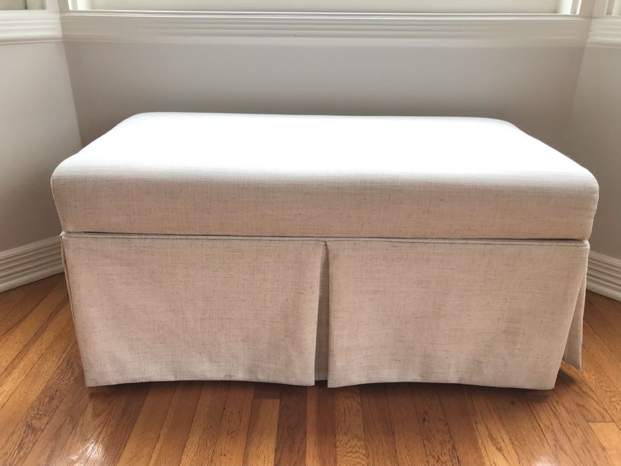 Upholstered Bench With Storage 36 X 18 X 18
