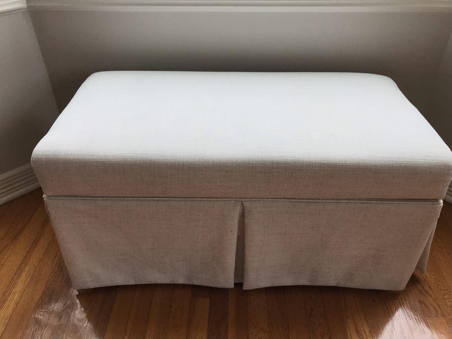 Upholstered Bench With Storage 36 X 18 X 18