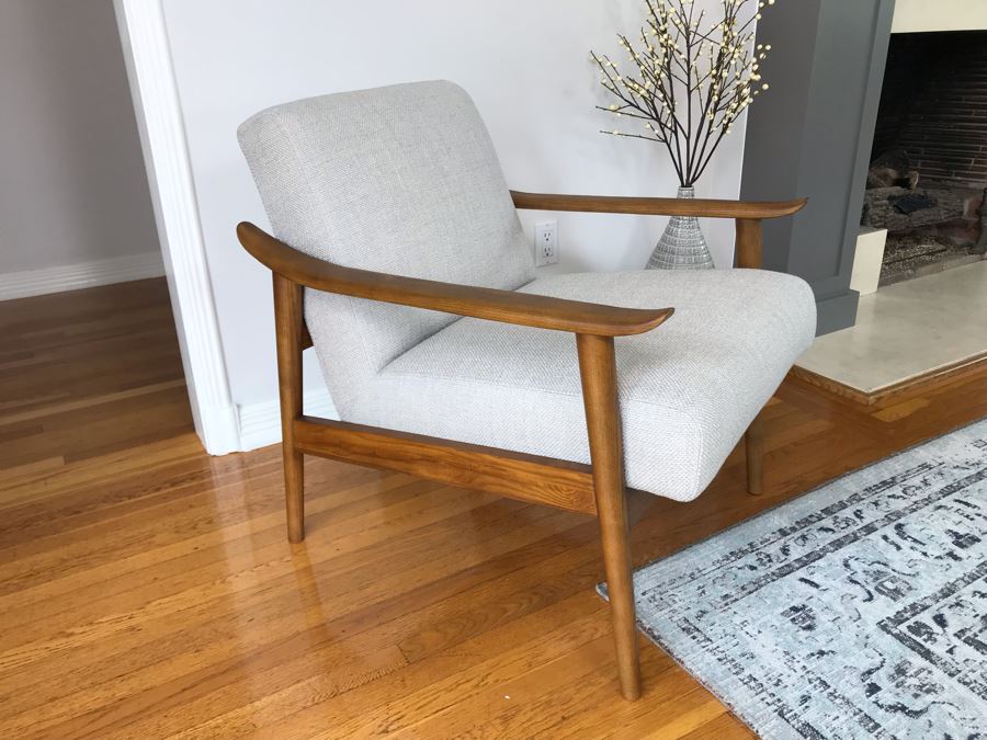 West Elm Mid-Century Danish Modern Style Armchair Retails $700 [Photo 3]
