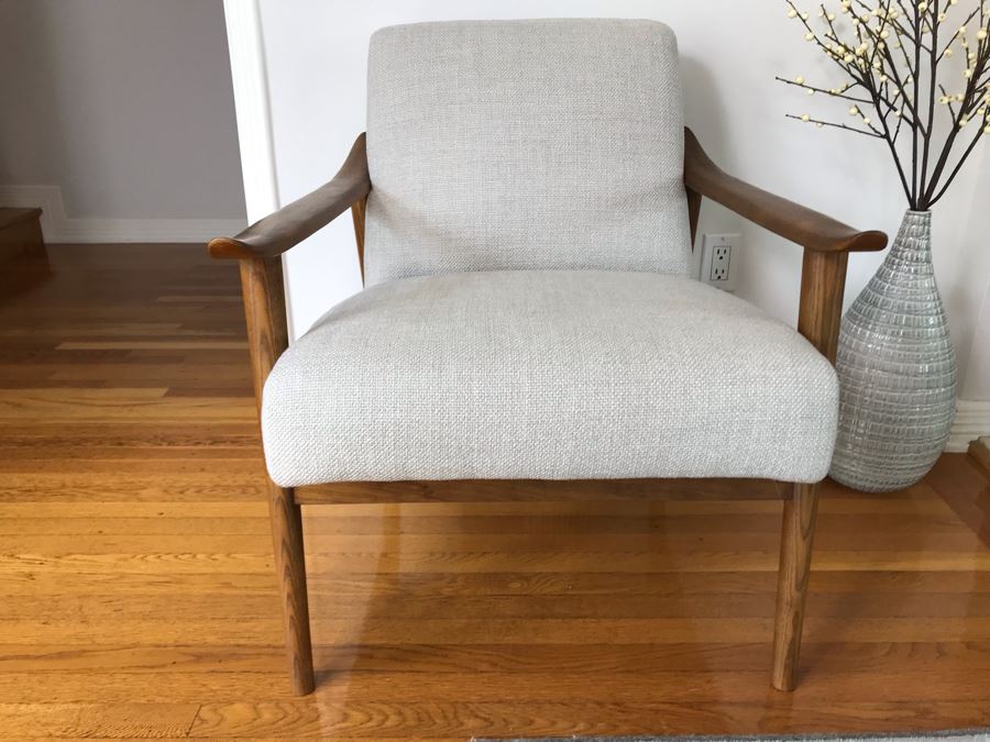 West Elm Mid-Century Danish Modern Style Armchair Retails $700 [Photo 4]