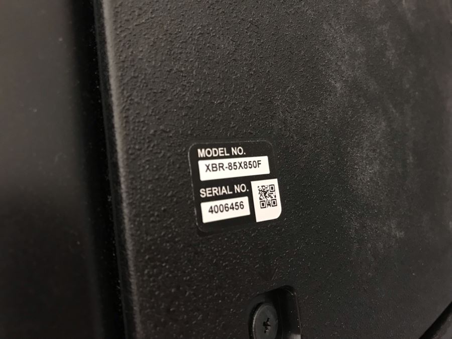 2018 SONY 85' 4K Ultra HD Smart LED TV XBR-85X850F With Metal Wall Mounting Swing Arm Brackets Retailed For $3,999 [Photo 12]