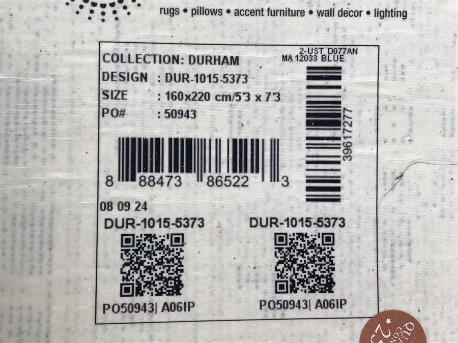 Surya Synthetic Area Rug 5'3' X 7'3' [Photo 6]