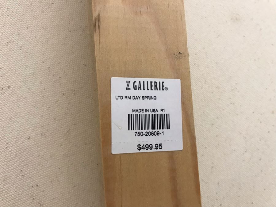 Z Gallerie Canvas Print Wall Artwork Ltd Rm Day Spring 48 X 48 Retails For $499 [Photo 6]