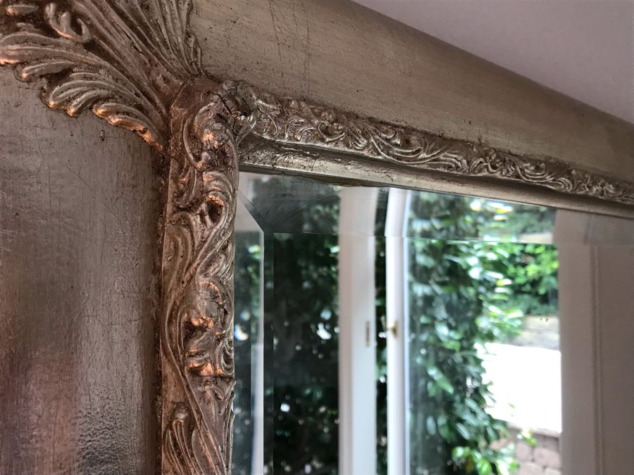 Beveled Glass Silvered Wall Mirror 36 X 46 [Photo 5]