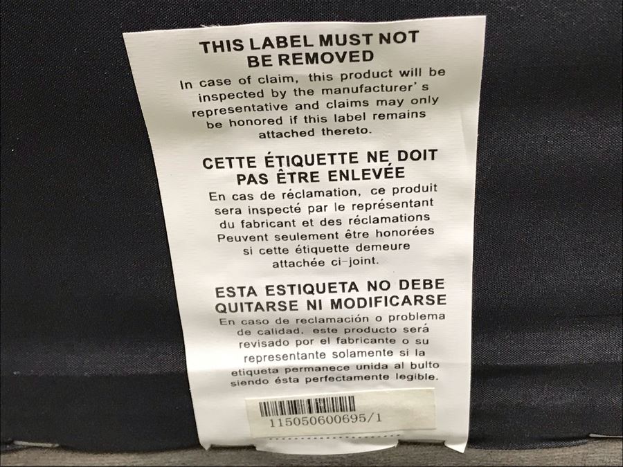 Sofa With Nailheads And (4) Throw Pillows 80W X 43D X 35H [Photo 11]