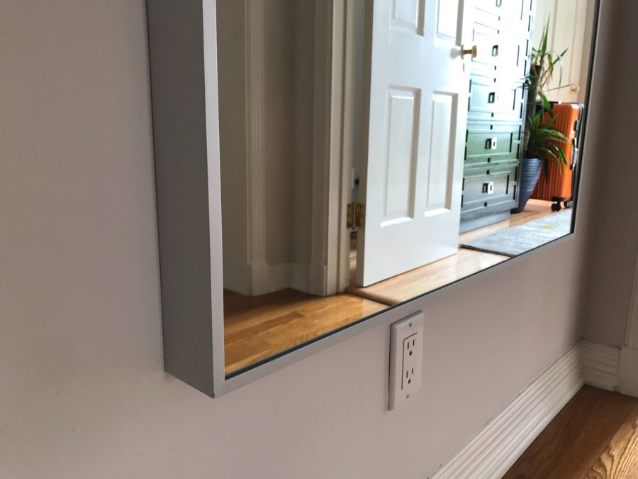 Full Length Wall Mirror With Metal Frame 30 X 77 [Photo 6]