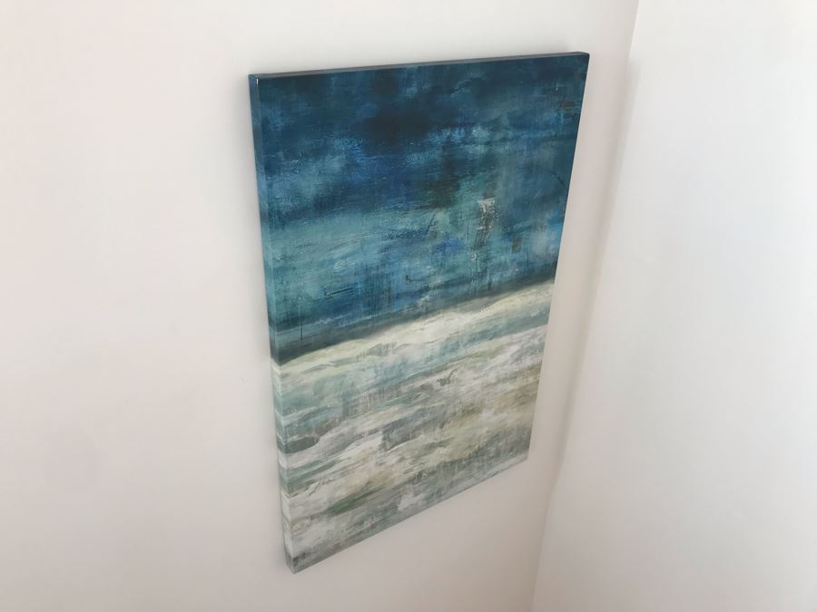 Canvas Print Wall Artwork Memory Of Blue 30 X 45 [Photo 5]