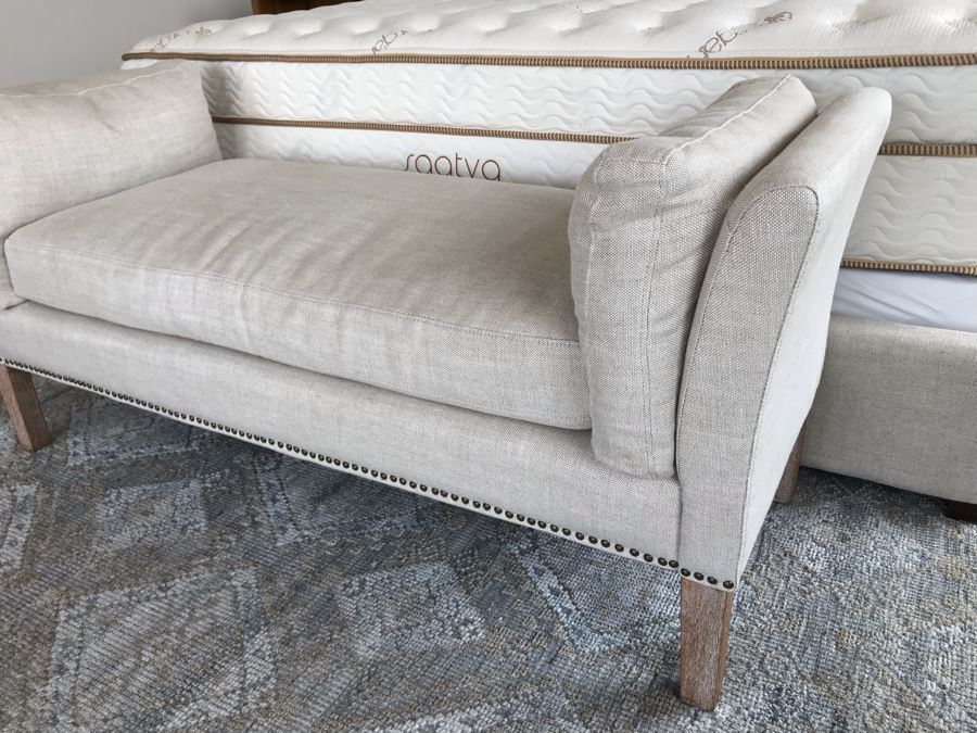 Bench With Nailheads By Orient Express Furniture 61W X 21D X 26H [Photo 7]