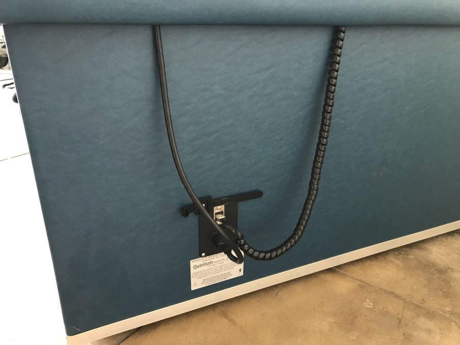 Intersegmental Roller Table Helps Release Muscle Tension Mechanical Massage Table Cervical Thoracic Lumbar Quantum Armedica Manufacturing Corporation 76L X 27W X 27H Retails $3,000 [Photo 9]