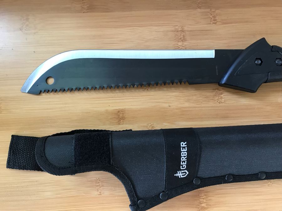 New Gerber Knife With Sheath 4660816E1