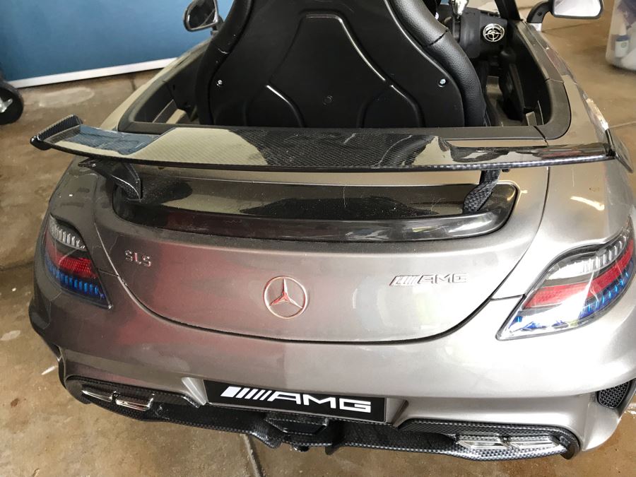 Mercedes SLS AMG Toy Battery Powered Kids Car With Remote [Photo 12]