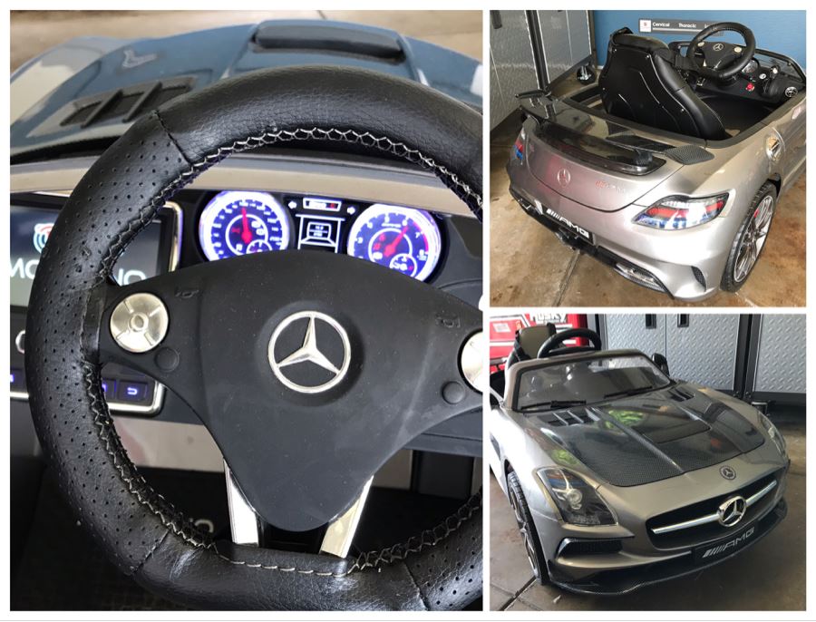 Mercedes SLS AMG Toy Battery Powered Kids Car With Remote [Photo 1]