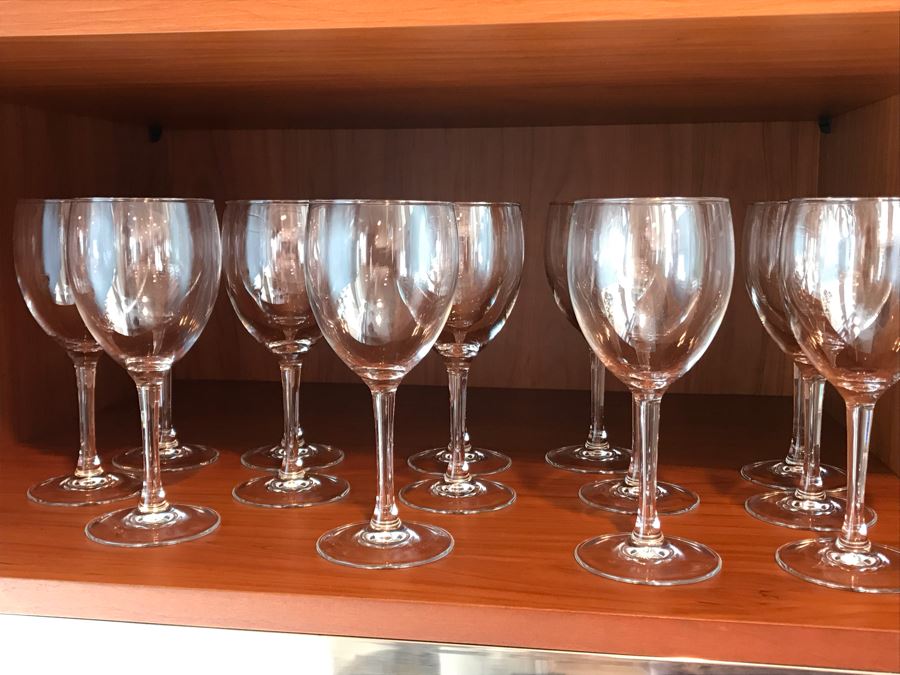 14 Wine Glasses Stemware