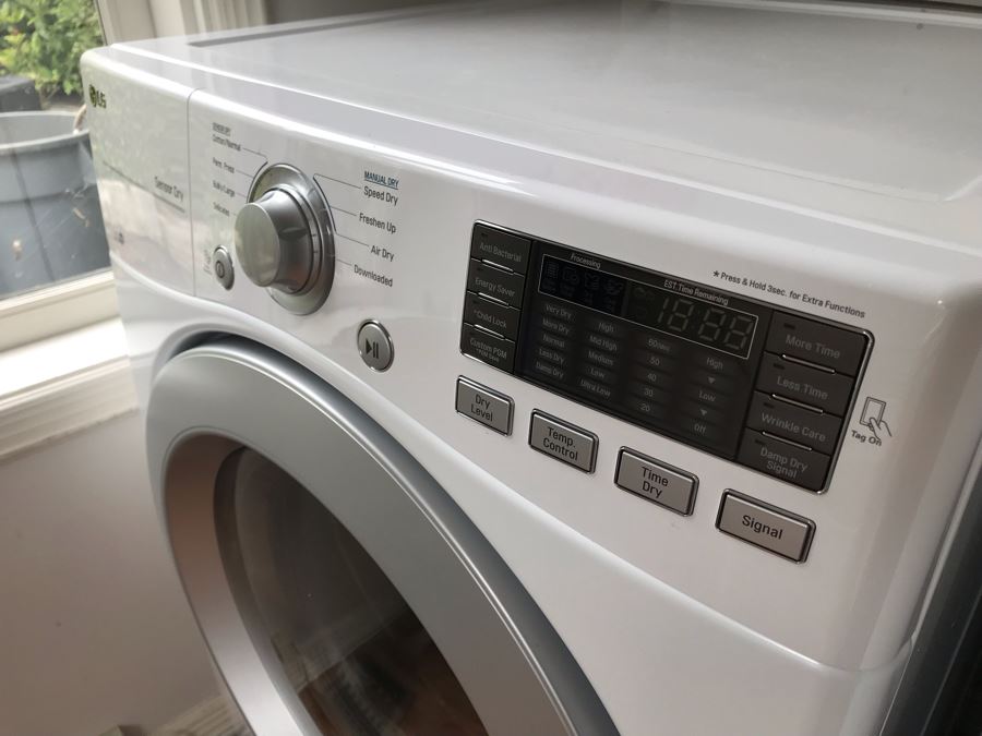 LG Front Load Electronic Dryer Model No DLE3170W With Sensor Dry [Photo 4]