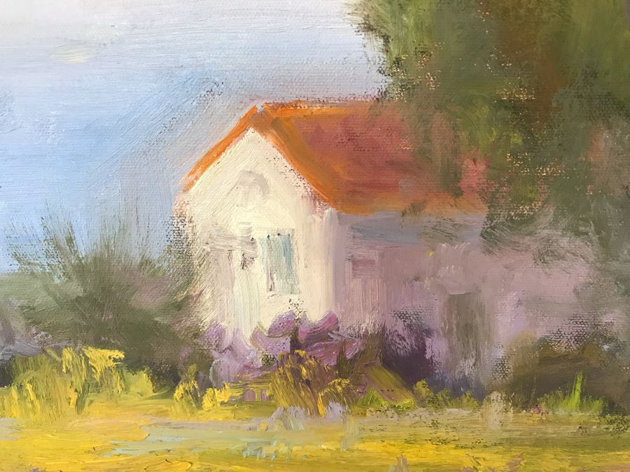 Original Plein Air Oil Painting Signed By Kathleen M Robison Laguna Beach 36 X 48 Retails $2,900 [Photo 7]