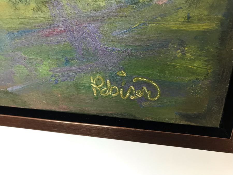 Original Plein Air Oil Painting Signed By Kathleen M Robison Laguna Beach 36 X 48 Retails $2,900 [Photo 3]