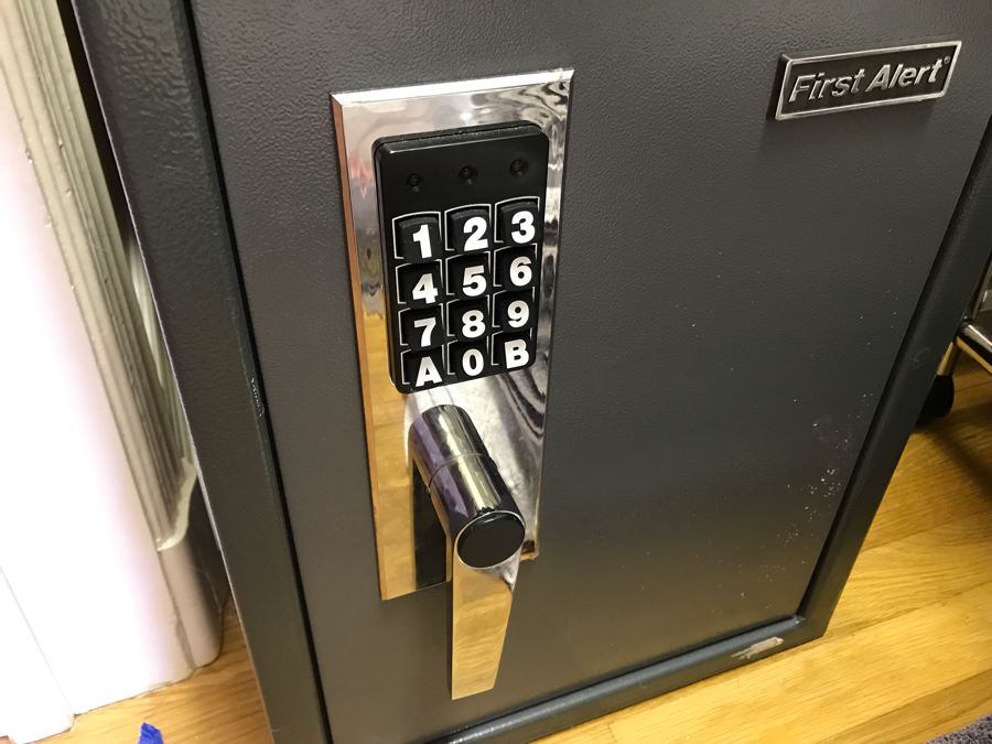 First Alert Metal Safe With Electronic Keypad