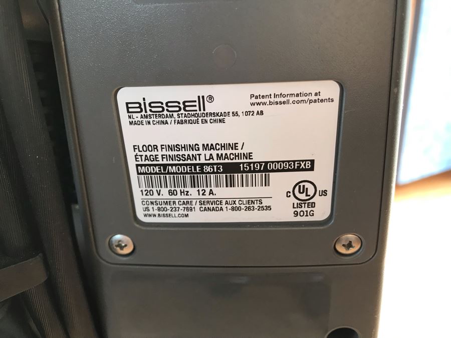 Bissell Floor Finishing Machine Model 86t3