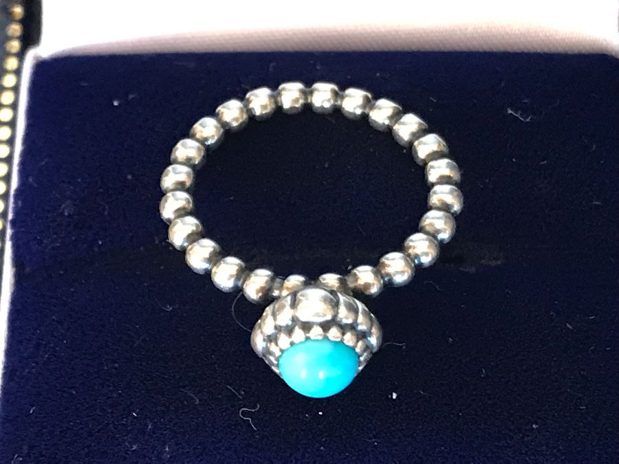 Just Added - Allurex Silver Ring With Box [Photo 4]