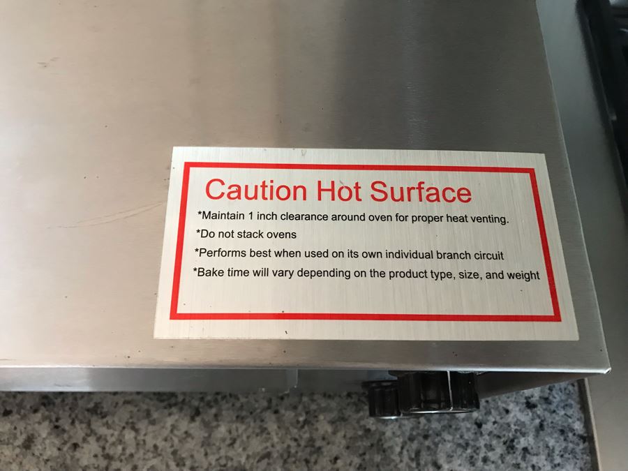 Just Added - Wisco Industries Pizza Oven Model No 560D [Photo 11]