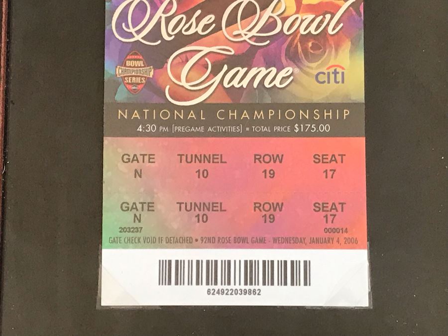 Just Added Framed Rose Bowl National Championship Game Just Added Framed Rose Bowl National Championship Game