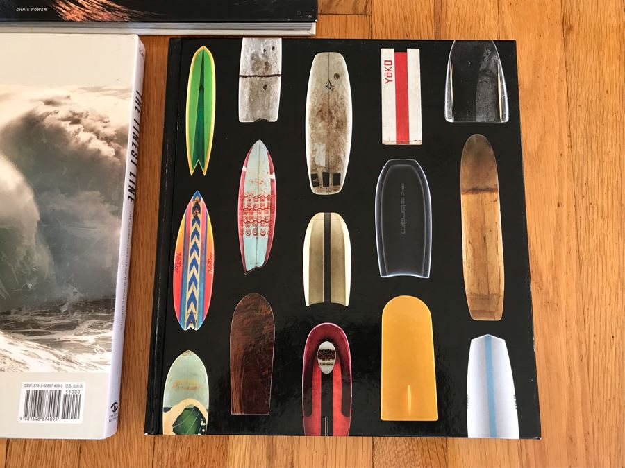 Just Added - (3) Coffee Table Books: Sealed Copy Of The Finest Line - The Global Pursuit Of Big Wave Surfing, Incredible Waves - An Appreciation Of Perfect Surf And Surf Craft - Design And The Culture Of Board Riding [Photo 7]