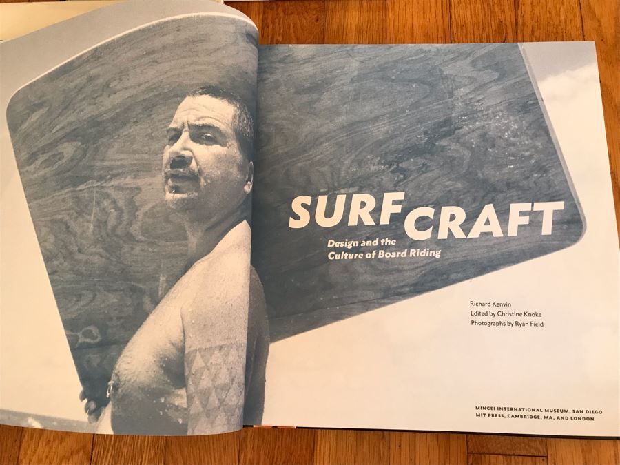 Just Added - (3) Coffee Table Books: Sealed Copy Of The Finest Line - The Global Pursuit Of Big Wave Surfing, Incredible Waves - An Appreciation Of Perfect Surf And Surf Craft - Design And The Culture Of Board Riding [Photo 11]