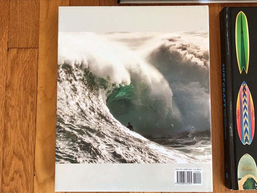 Just Added - (3) Coffee Table Books: Sealed Copy Of The Finest Line - The Global Pursuit Of Big Wave Surfing, Incredible Waves - An Appreciation Of Perfect Surf And Surf Craft - Design And The Culture Of Board Riding [Photo 5]