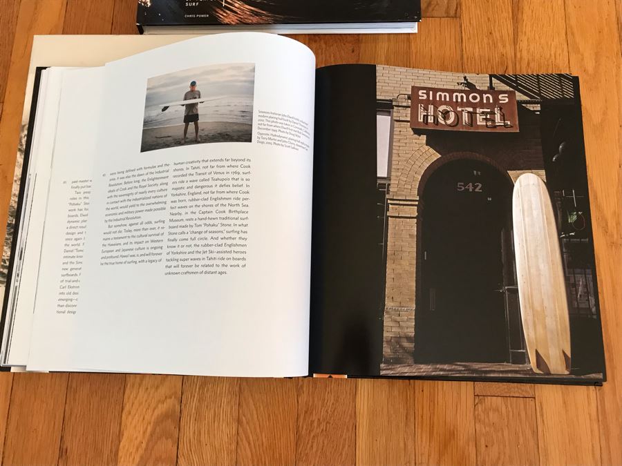 Just Added - (3) Coffee Table Books: Sealed Copy Of The Finest Line - The Global Pursuit Of Big Wave Surfing, Incredible Waves - An Appreciation Of Perfect Surf And Surf Craft - Design And The Culture Of Board Riding [Photo 14]