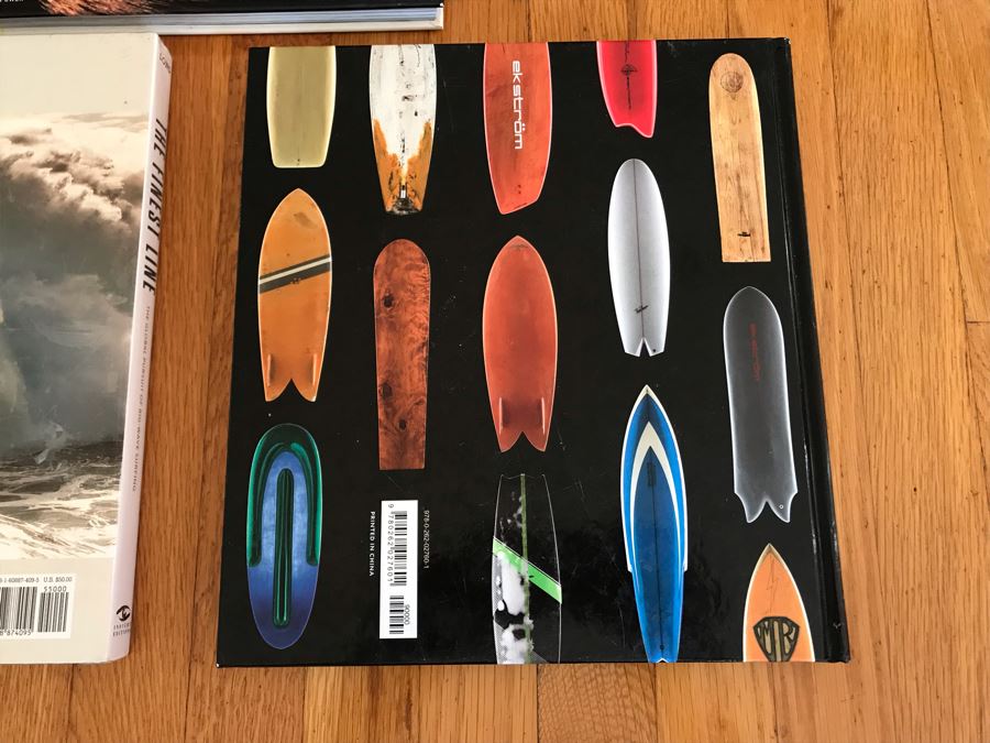 Just Added - (3) Coffee Table Books: Sealed Copy Of The Finest Line - The Global Pursuit Of Big Wave Surfing, Incredible Waves - An Appreciation Of Perfect Surf And Surf Craft - Design And The Culture Of Board Riding [Photo 9]