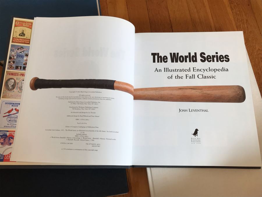 Just Added - (4) Coffee Table Books: The World Series By Josh Leventhal, Chronicles Of America, 75 Years Of Caterpillar And China Scenes [Photo 4]