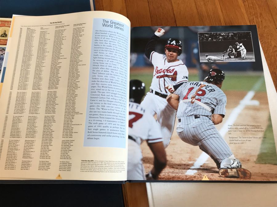 Just Added - (4) Coffee Table Books: The World Series By Josh Leventhal, Chronicles Of America, 75 Years Of Caterpillar And China Scenes [Photo 8]