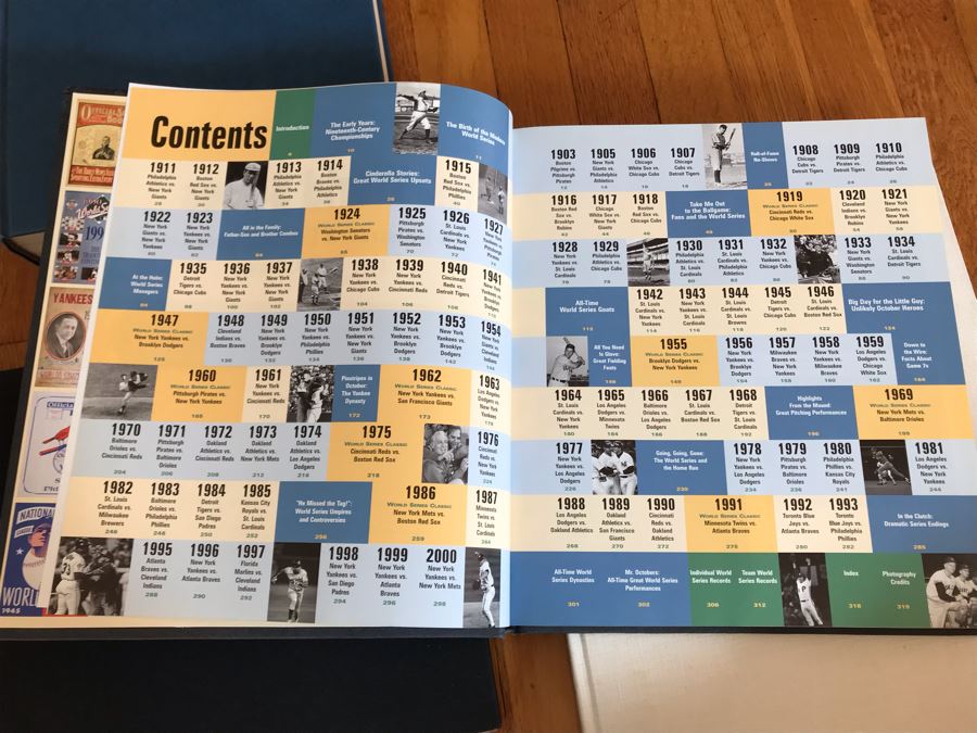 Just Added - (4) Coffee Table Books: The World Series By Josh Leventhal, Chronicles Of America, 75 Years Of Caterpillar And China Scenes [Photo 6]