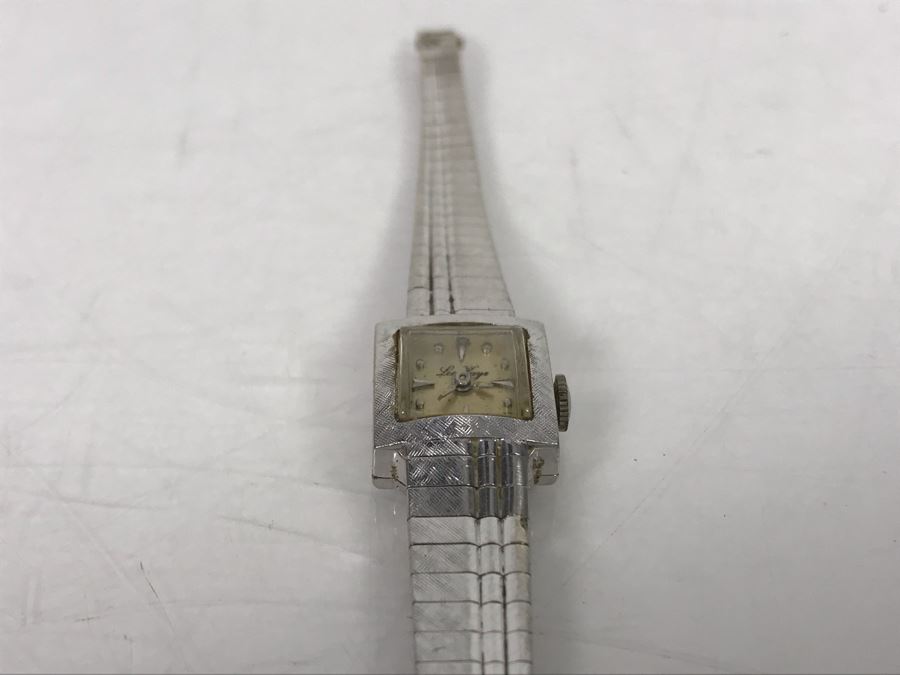 JUST ADDED - Vintage 14K Gold Women's Watch And 14K Gold Watch Band Lee Kaye 19.3g [Photo 8]