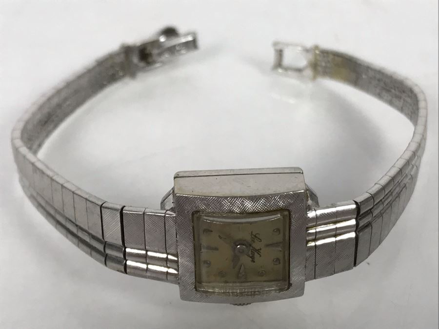 JUST ADDED - Vintage 14K Gold Women's Watch And 14K Gold Watch Band Lee Kaye 19.3g [Photo 3]