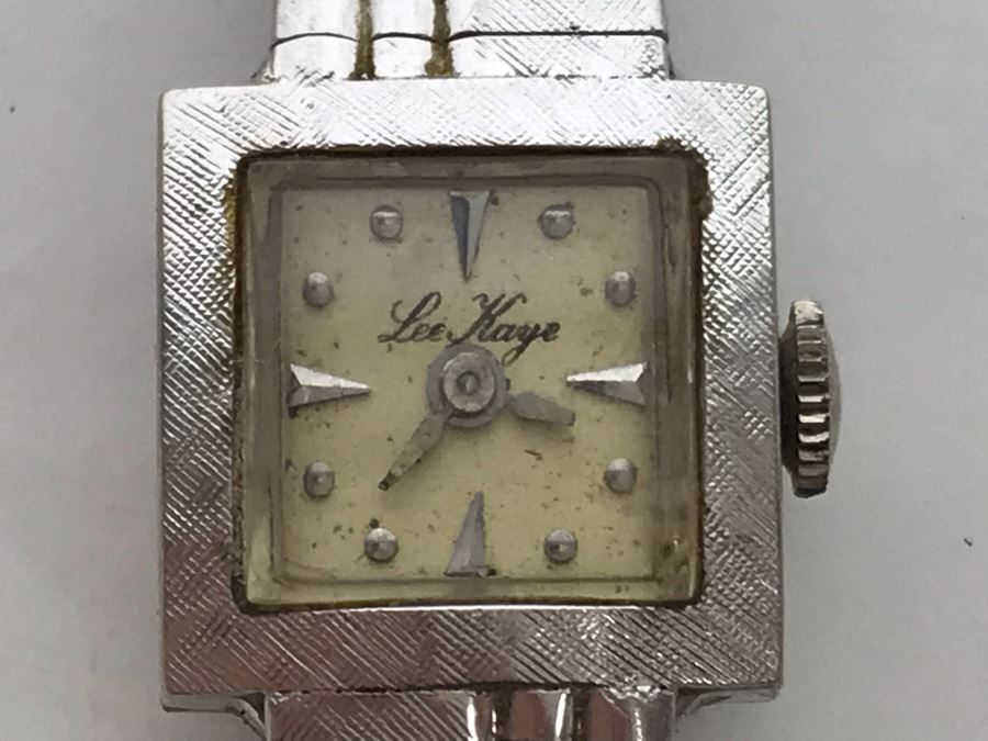 JUST ADDED - Vintage 14K Gold Women's Watch And 14K Gold Watch Band Lee Kaye 19.3g [Photo 6]