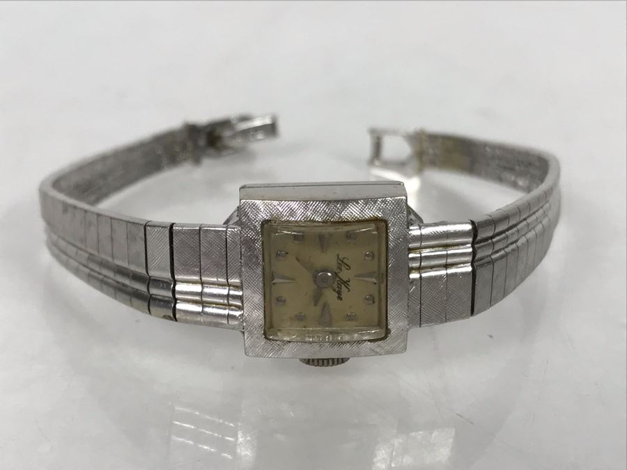 JUST ADDED - Vintage 14K Gold Women's Watch And 14K Gold Watch Band Lee Kaye 19.3g [Photo 2]