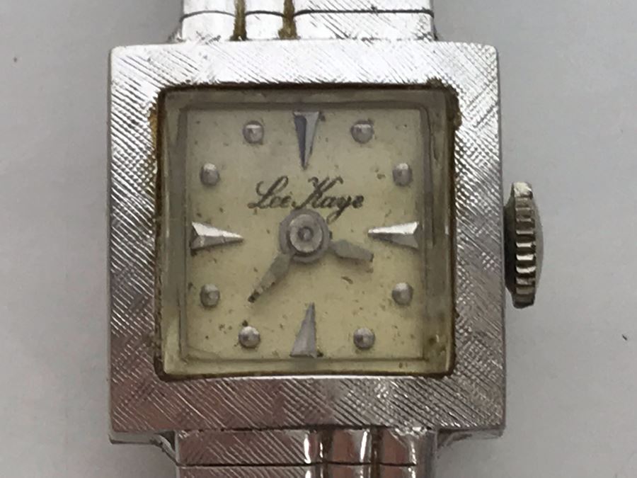 JUST ADDED - Vintage 14K Gold Women's Watch And 14K Gold Watch Band Lee Kaye 19.3g [Photo 7]