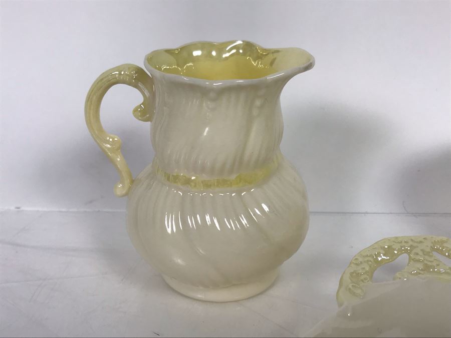 JUST ADDED - 3-Piece Irish Belleek China Lot [Photo 4]