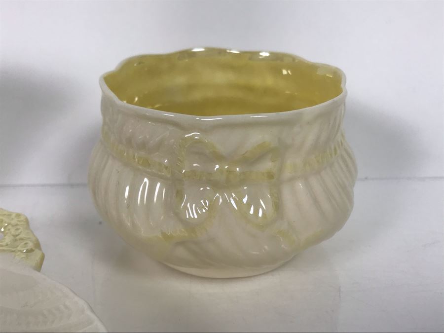 JUST ADDED - 3-Piece Irish Belleek China Lot [Photo 5]