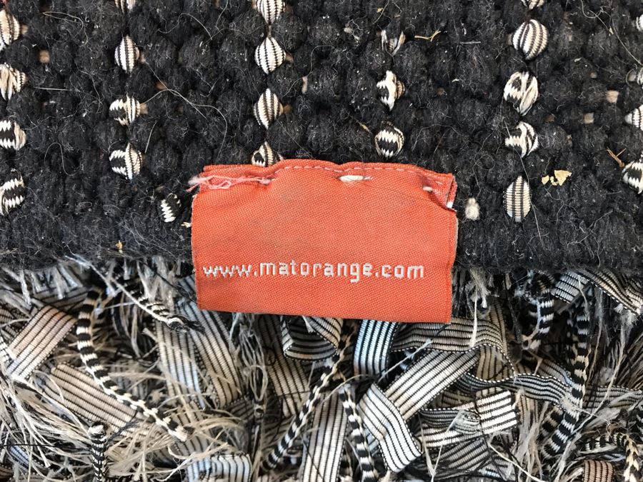 Black, Grey And White Tone Designer Rug By Matorange.com 118' X 96' [Photo 10]