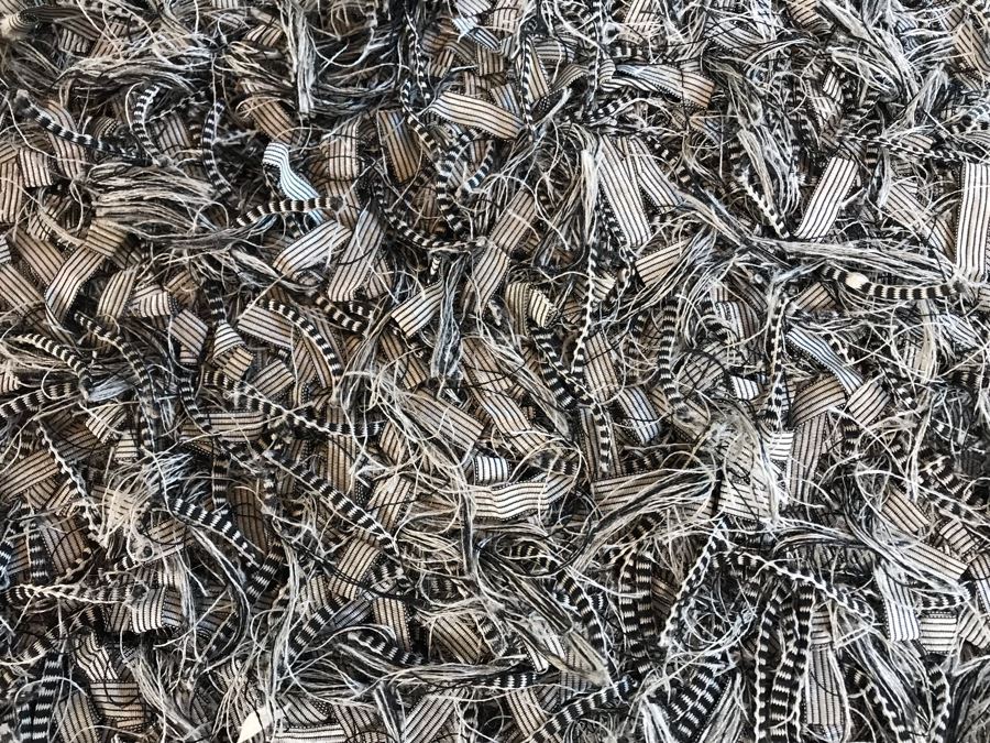 Black, Grey And White Tone Designer Rug By Matorange.com 118' X 96' [Photo 5]