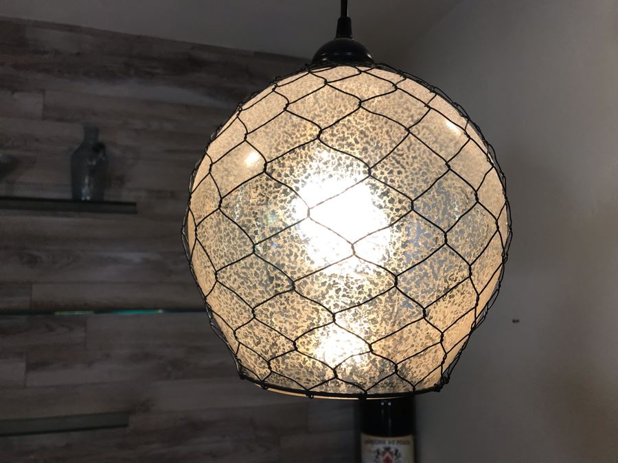 Set Of (3) Hanging Pendant Light Fixtures [Photo 4]