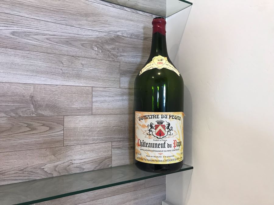 Large Faux Wine Bottle 25'H