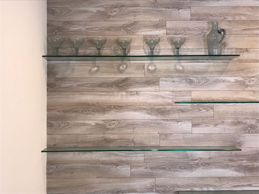 (6) Crate & Barrel Margarita Glasses And Pitcher [Photo 7]